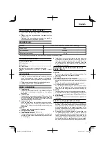 Preview for 5 page of HIKOKI SP 18SB Handling Instructions Manual