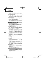 Preview for 6 page of HIKOKI SP 18SB Handling Instructions Manual