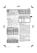 Preview for 33 page of HIKOKI SP 18VA Handling Instructions Manual