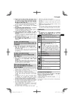 Preview for 37 page of HIKOKI SP 18VA Handling Instructions Manual