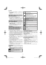 Preview for 42 page of HIKOKI SP 18VA Handling Instructions Manual