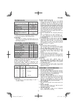 Preview for 43 page of HIKOKI SP 18VA Handling Instructions Manual