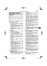 Preview for 55 page of HIKOKI SP 18VA Handling Instructions Manual