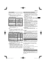 Preview for 15 page of HIKOKI SV 12SH Handling Instructions Manual