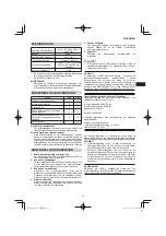 Preview for 31 page of HIKOKI SV 12SH Handling Instructions Manual