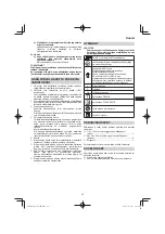 Preview for 39 page of HIKOKI SV 12SH Handling Instructions Manual