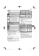 Preview for 47 page of HIKOKI SV 12SH Handling Instructions Manual