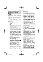 Preview for 64 page of HIKOKI SV 12SH Handling Instructions Manual