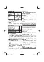 Preview for 76 page of HIKOKI SV 12SH Handling Instructions Manual