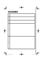 Preview for 82 page of HIKOKI SV 12SH Handling Instructions Manual