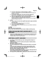 Preview for 25 page of HIKOKI SV 1813DA Handling Instructions Manual