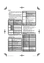 Preview for 12 page of HIKOKI UR 18DSML Handling Instructions Manual