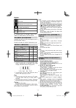 Preview for 14 page of HIKOKI UR 18DSML Handling Instructions Manual