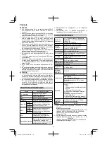 Preview for 30 page of HIKOKI UR 18DSML Handling Instructions Manual