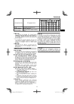 Preview for 53 page of HIKOKI UR 18DSML Handling Instructions Manual