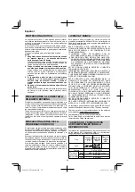 Preview for 56 page of HIKOKI UR 18DSML Handling Instructions Manual