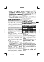 Preview for 75 page of HIKOKI UR 18DSML Handling Instructions Manual