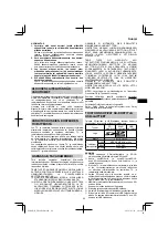 Preview for 99 page of HIKOKI UR 18DSML Handling Instructions Manual