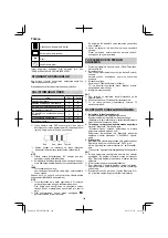 Preview for 148 page of HIKOKI UR 18DSML Handling Instructions Manual