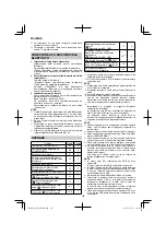 Preview for 158 page of HIKOKI UR 18DSML Handling Instructions Manual