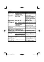 Preview for 92 page of HIKOKI UV 3628DA Handling Instructions Manual