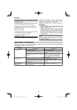 Preview for 186 page of HIKOKI UV 3628DA Handling Instructions Manual