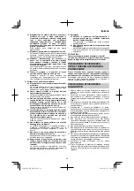 Preview for 23 page of HIKOKI WH 14DJL Handling Instructions Manual