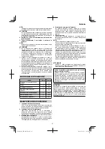 Preview for 27 page of HIKOKI WH 14DJL Handling Instructions Manual