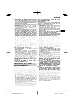 Preview for 31 page of HIKOKI WH 14DJL Handling Instructions Manual