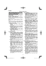 Preview for 96 page of HIKOKI WH 14DJL Handling Instructions Manual