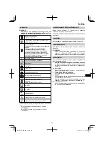 Preview for 99 page of HIKOKI WH 14DJL Handling Instructions Manual