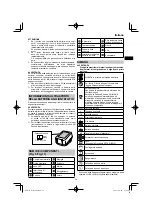 Preview for 29 page of HIKOKI WH 18DA Handling Instructions Manual