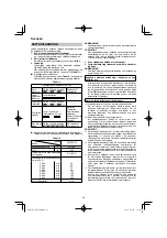 Preview for 58 page of HIKOKI WH 18DA Handling Instructions Manual