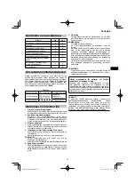 Preview for 59 page of HIKOKI WH 18DA Handling Instructions Manual