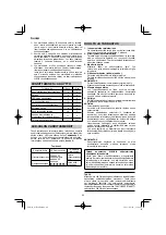 Preview for 80 page of HIKOKI WH 18DA Handling Instructions Manual