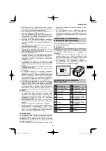 Preview for 85 page of HIKOKI WH 18DA Handling Instructions Manual