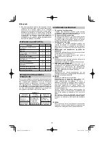 Preview for 88 page of HIKOKI WH 18DA Handling Instructions Manual