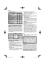 Preview for 96 page of HIKOKI WH 18DA Handling Instructions Manual