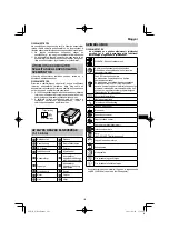 Preview for 101 page of HIKOKI WH 18DA Handling Instructions Manual