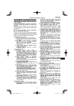 Preview for 119 page of HIKOKI WH 18DA Handling Instructions Manual