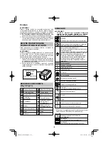 Preview for 122 page of HIKOKI WH 18DA Handling Instructions Manual