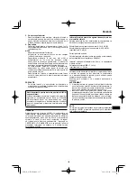 Preview for 125 page of HIKOKI WH 18DA Handling Instructions Manual