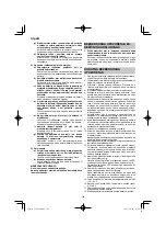 Preview for 148 page of HIKOKI WH 18DA Handling Instructions Manual