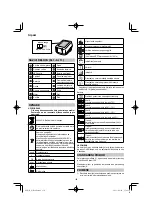 Preview for 150 page of HIKOKI WH 18DA Handling Instructions Manual