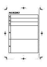 Preview for 164 page of HIKOKI WH 18DA Handling Instructions Manual