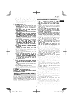 Preview for 5 page of HIKOKI WH 18DF Handling Instructions Manual