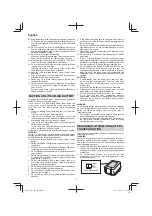 Preview for 6 page of HIKOKI WH 18DF Handling Instructions Manual