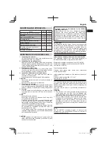 Preview for 9 page of HIKOKI WH 18DF Handling Instructions Manual