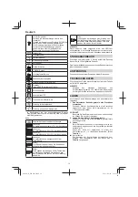 Preview for 14 page of HIKOKI WH 18DF Handling Instructions Manual