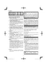 Preview for 16 page of HIKOKI WH 18DF Handling Instructions Manual